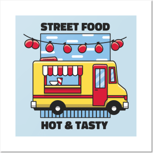 Food truck Quote Posters and Art